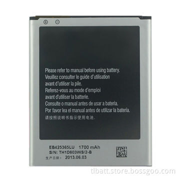Full capacity and factory price battery for Samsung i8262